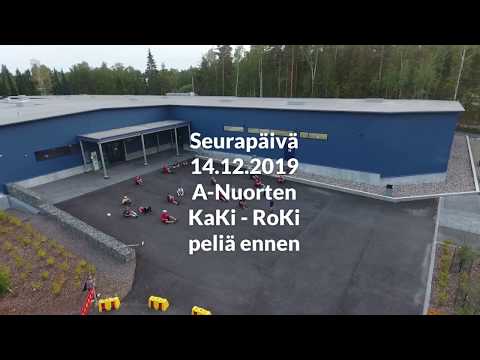 Nuorten Mestis alkusarja 14.12.2019 Karhu-Kissat - RoKi seurapäiväseremonia ennen peliä