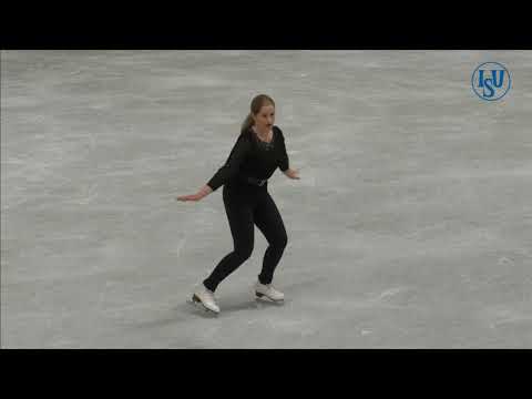 Maureen BENNIE. Oberstdorf 2018. Bronze Ladies III A - Artistic. 15 place