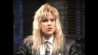 Samantha Fox - Interview by Maiken Vexø , MTV ,December 1988  Part 1 ,720p