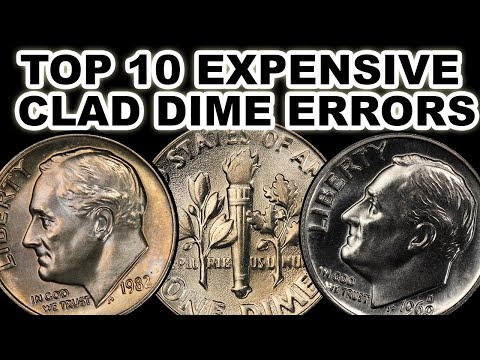 Top 10 Expensive Roosevelt Dime Errors YOU Should Look For In Pocket Change