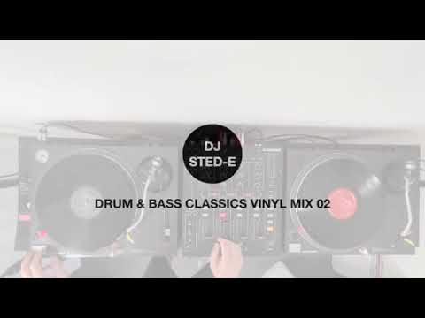 DJ STED-E, Drum & Bass Classics Vinyl Mix 02 #drumandbass #dnb #dj