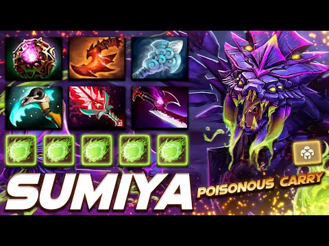 SumiYa Venomancer 30 KILLS Poisonous Carry - Dota 2 Pro Gameplay [Watch & Learn]