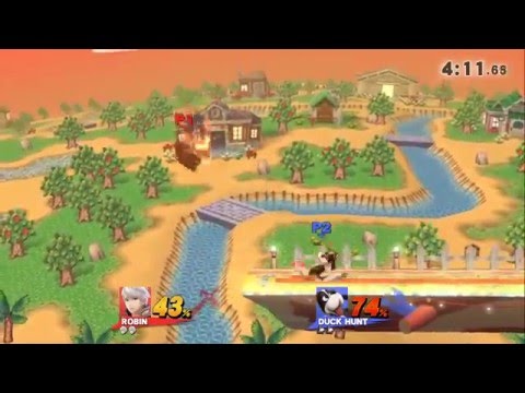 [Smash 4] For Glory (Robin VS Duck Hunt/Zelda)