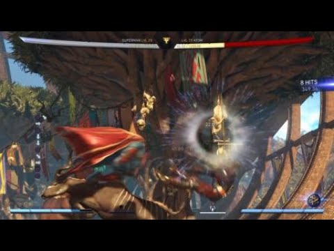 Injustice 2 Corner Superman Combo Practice