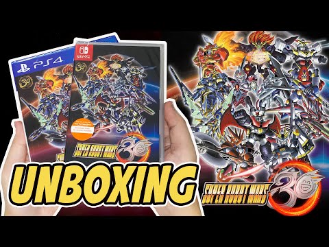 Super Robot Wars 30 (PS4/Switch) Unboxing