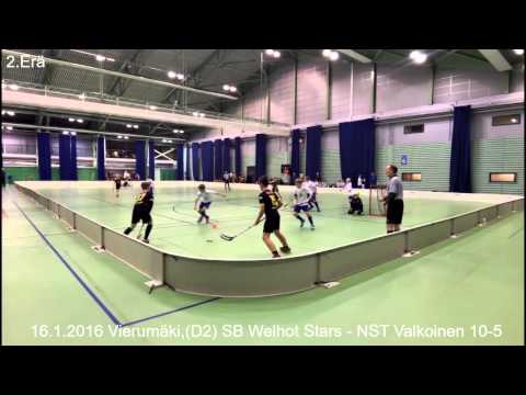 16.1.2016 Kooste,(D2) SB Welhot Stars - NST Valkoinen 10-5(4-1,3-1,3-3)