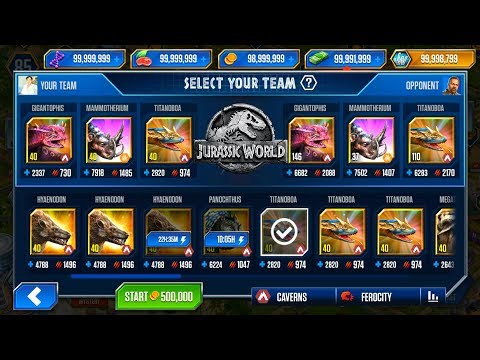 Unlock Phorusrhacos, Titanoboa, Panochthus, Gigantophis - Jurassic World The Game