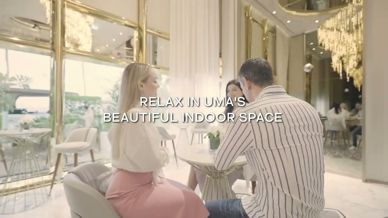 Catch a glimpse of Uma Lounge.