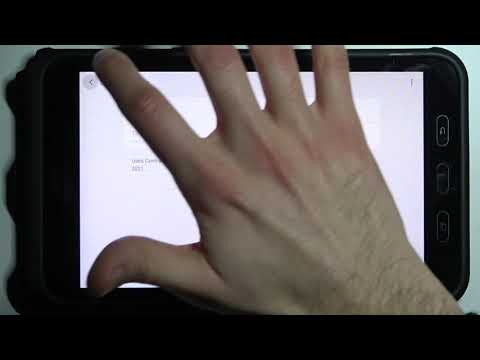 How to Change Date and Time on SAMSUNG Galaxy Tab Active2 - Date and Time Settings