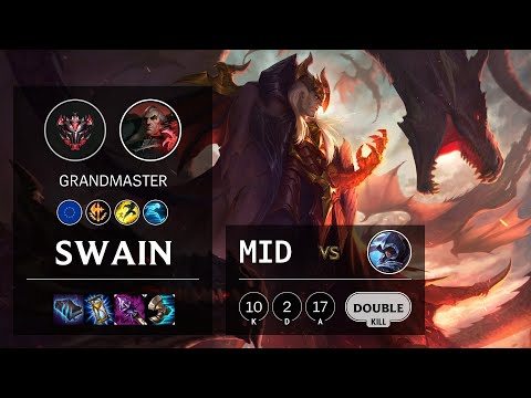 Swain Mid vs Talon - EUW Grandmaster Patch 10.20