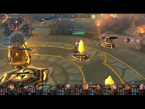 Idris VainGlory INSANE demage Hybrid build ( Quadra Kill )