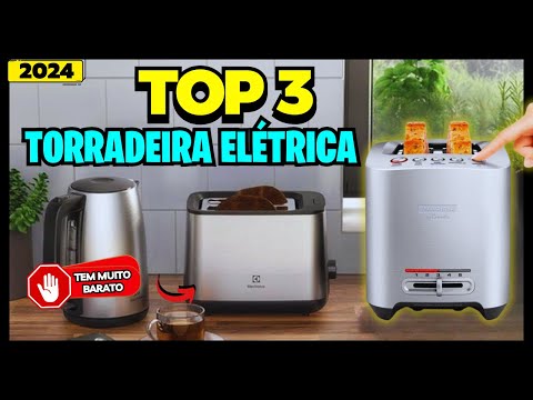 Top 3 Melhores Torradeiras Elétricas de pão para 2024/Melhor Tostadeira de pão Custo Benefício