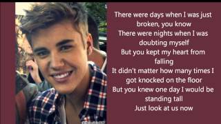 Justin Bieber - Believe (Lyrics)
