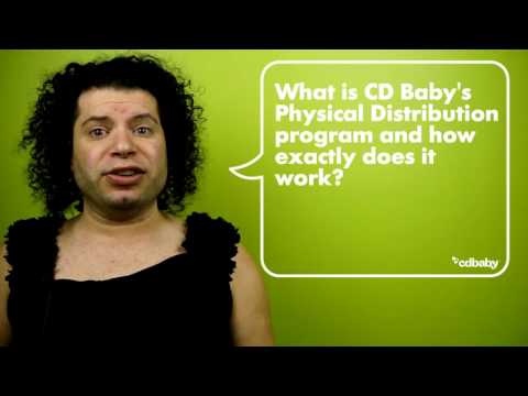 What is CD Baby's Physical Distribution program and how does it work?