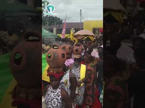 Breaking: Osagyefo Amoatia Ofori Panin Arrives at Ohum Festival