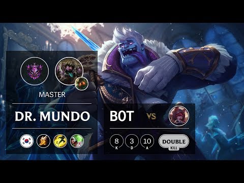 Dr. Mundo Bot vs Xayah - KR Master Patch 9.21