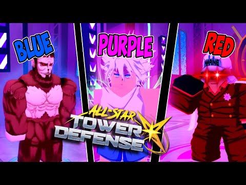 BEST UNITS For Each ELEMENT! All Star Tower Defense X