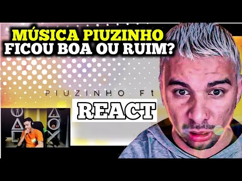 CRUSHER REAGINDO A MÚSICA DO PIUZINHO! ADEUS PIUZINHO
