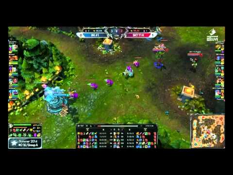 LOL CHAMPIONS SUMMER 2014 (SKT T1 K vs. IM #1) Match2