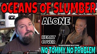 OCEANS OF SLUMBER - ALONE (HEART COVER) | OLDSKULENERD REACTION
