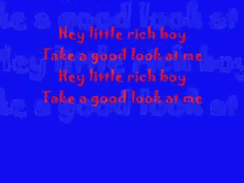 Sham 69 - Hey Little Rich Boy - Lyrics