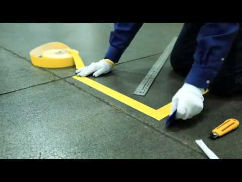 Seite 2 – 3M™ extra starkes Bodenmarkierungsband 971 (Video)