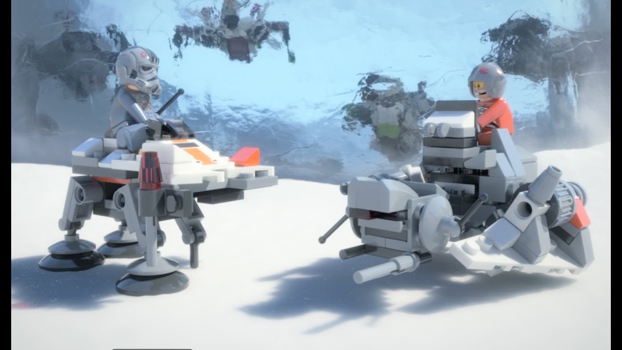 Micro Battle of Hoth - LEGO Star Wars - Mini Movie