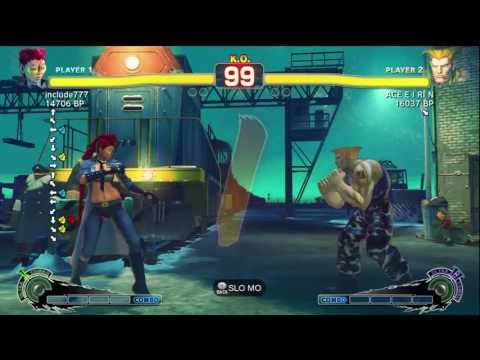 ACE・EIRIN [Guile] vs include777 [Viper] SSF4 Japanese Online Ranked Matches - TRUE-HD