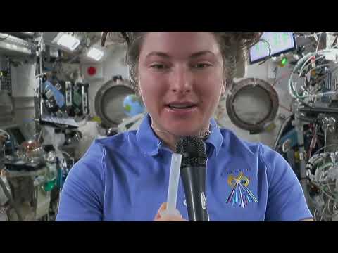 Expedition 66 Astronaut Kayla Barron Answers Indiana Student Questions - Feb. 7, 2022