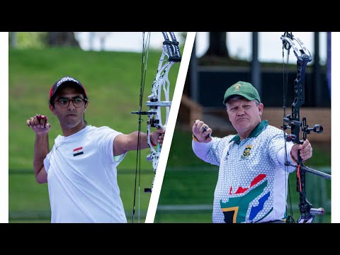 Ahmed Fakhry v Breyers De Klerk – compound men bronze | Pretoria 2022 African Championships
