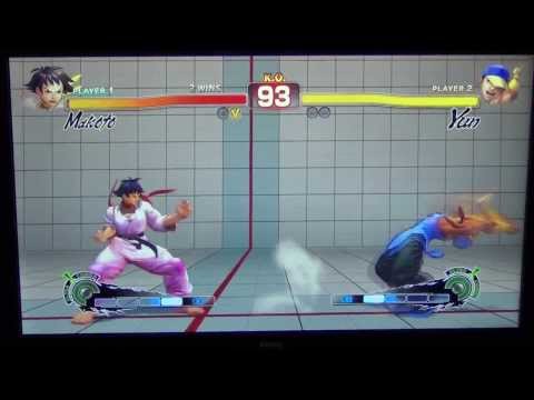 WNF Super Street Fighter 4 AE Team Seaslug (Makoto) vs Pynxis (Yun)