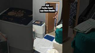 Download lagu Lupa Bawa Handuk Ke Kamar Mandi 🤭😂 | Video Lucu Bikin Ngakak #shorts #viral #lucu #ngakak #apfamily mp3