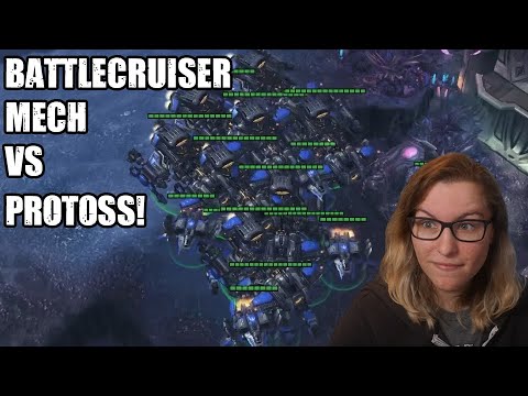 Battlecruiser Mech Versus Protoss!