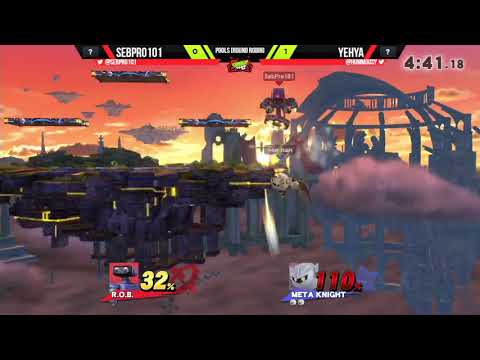 September '17 Ranbat - SebPro101 (R.O.B) vs Yehya (Meta Knight) - Pools Game 2