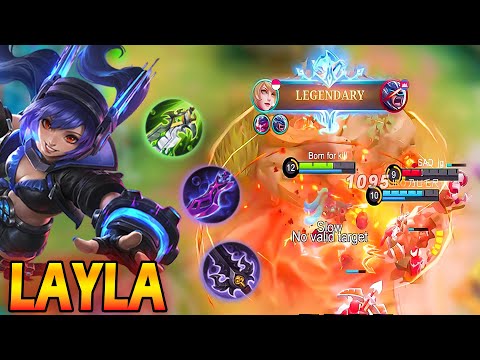 3600 Critical Damage Layla - Supper High Damage Layla Build ~ Layla The Best mm in mlbb