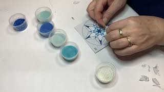 hvězda B2 / 10x10 cm