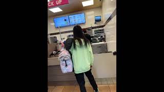 Woman Yells at Dunkin' Donuts Employee in Connecticut Airport || ViralHog