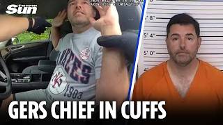 Moment Rangers co-owner Jed York arrested in prostitution bust in shock trailer park bodycam footage