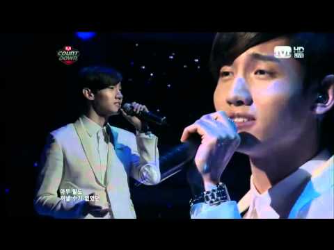 110120 TVXQ - sidelight+How Can I@Mnet Count Down