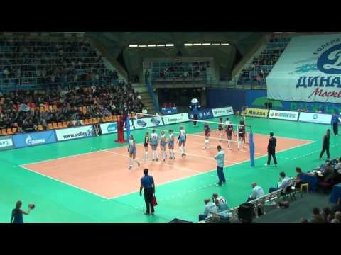Classic volley Russia championship 2014 Superleague Dinamo (Moscow) - Omichka (Omsk region)