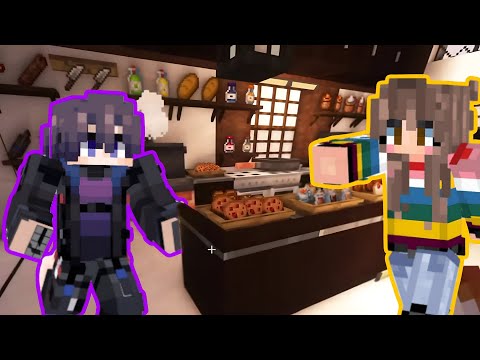 EPIC Food Battle: Shxtou vs Fuslie | AbePack Minecraft SMP!