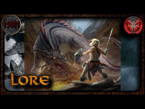 Fafnir the Dragon - Germanic Mythology 34