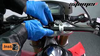 How to Install a GPS Mount on your motorcycle - AMPs pattern by Xitomer