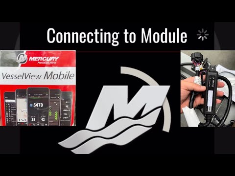 How to Install a Mercury VesselView Mobile on Mercury Outboard Motor ~ Easy!
