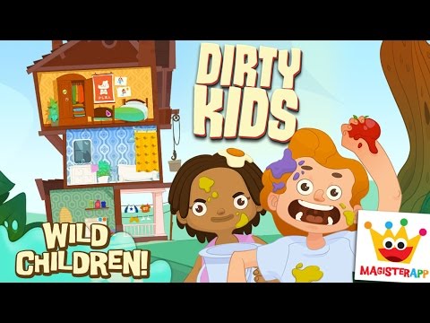 Dirty Kids - Best App For Kids - iPhone/iPad/iPod Touch - YouTube