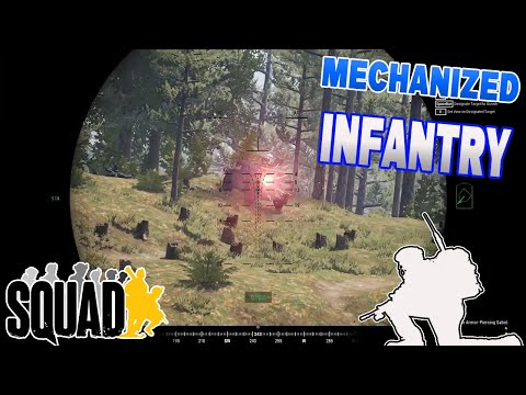 Mechanized Infantry is so Powerful!! | Squad 100 Player Gameplay