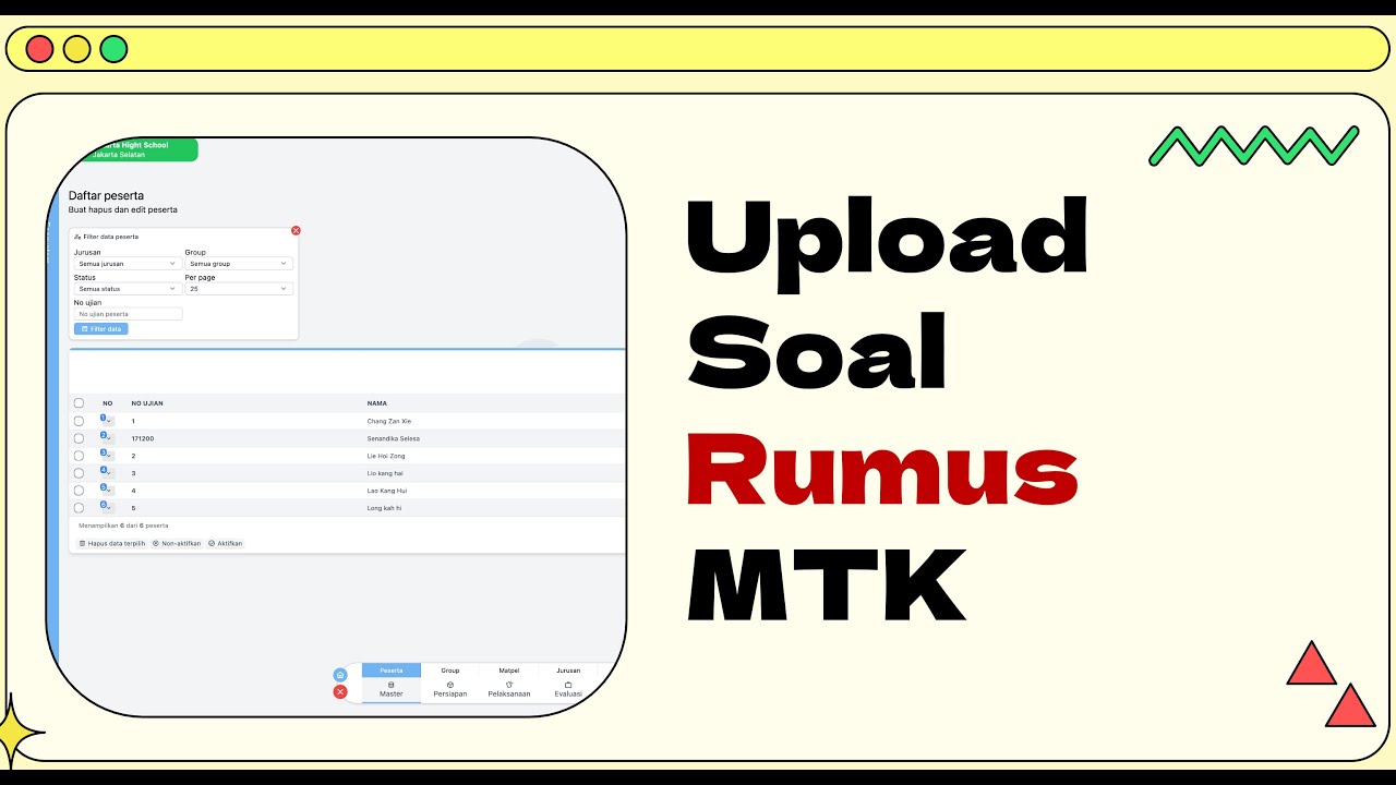 Input soal Rumus Matematika di Extraordinary CBT dengan export HTML di microsoft word