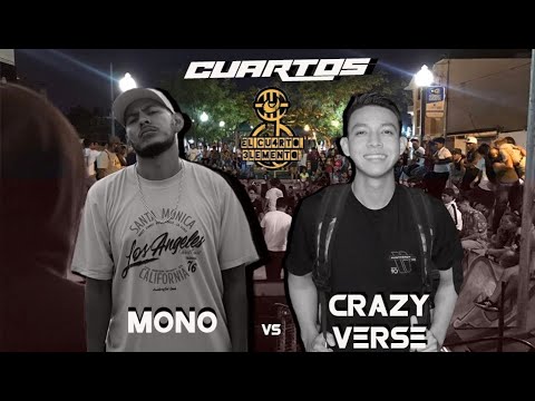 (BATALLÓN) MONO🇪🇨 vs CRAZY VERSE 🇵🇪 4tos - FINAL NACIONAL #ElCuartoElemento