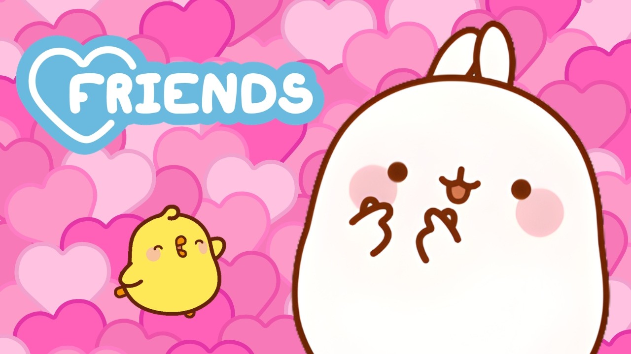 Best Friendship Memories 💛✨ Molang & Piu Piu Compilation