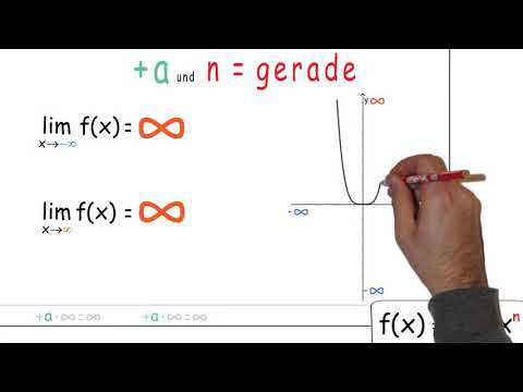 Erklärvideo_ die Potenzfunktion (mit natürlichen Exponenetenund) ihr Verhalten im Unendlichen